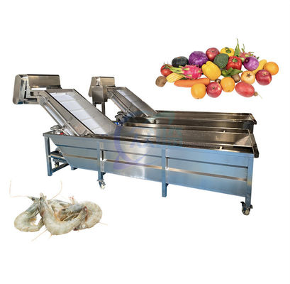 Durable Seafood Fish Washing Machine Multifunctional 4200x1600x1200mm