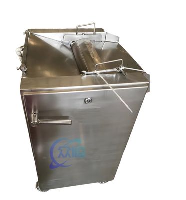 टिकाऊ 0.68KW मछली छीलने की मशीन विरोधी जंग 249KG