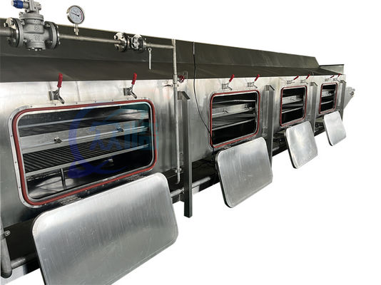 Anti Erosion Shrimp Steam Machine 380V Multi Function 1300KG