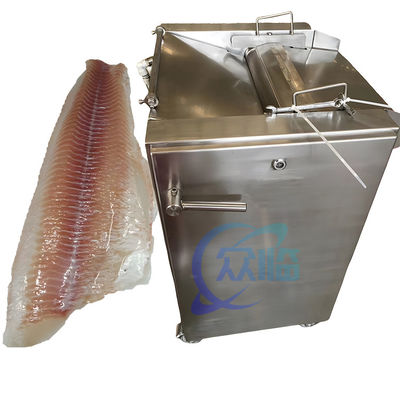 अच्छी कीमत इलेक्ट्रिक सैल्मन फिश स्किनिंग मशीन मल्टीफंक्शनल 15-30Pcs/Min ऑनलाइन
