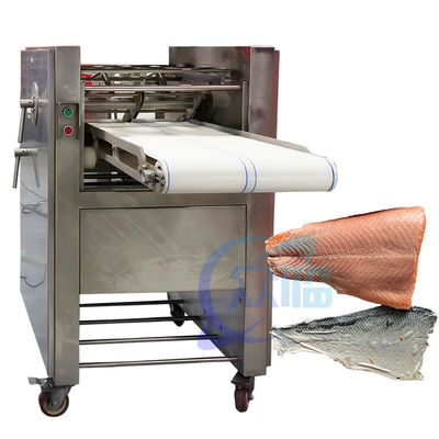 अच्छी कीमत 40-60pcs/min उच्च कुशल सामन छीलने की मशीन 0.75KW सामन छीलने की मशीन ऑनलाइन