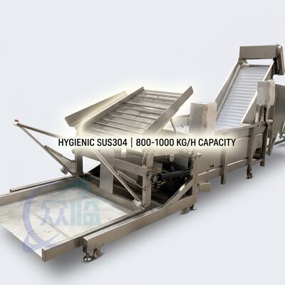 अच्छी कीमत Variable Speed Shrimp Deheading System Food Grade SUS304 500-800KG 11.7KW 415V For Prawn Processing Line ऑनलाइन