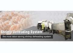 औद्योगिक झींगा काटने की मशीन SUS316 सिर काटने के लिए टिकाऊ